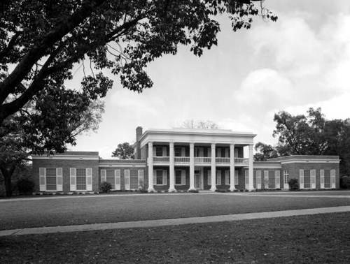 New Florida Governor's Mansion shortly after completion in April 1957. Photo courtesy of the State Archives of Florida