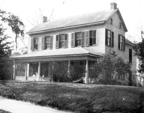 The Brevard Family Home, 1934. Photo courtesy of the State Archives of Florida.