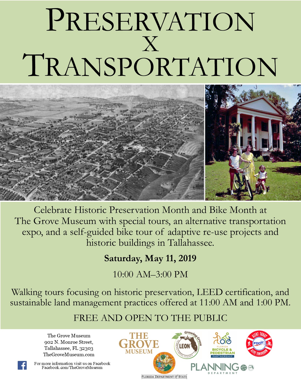 Preservation X Transportation Flyer
