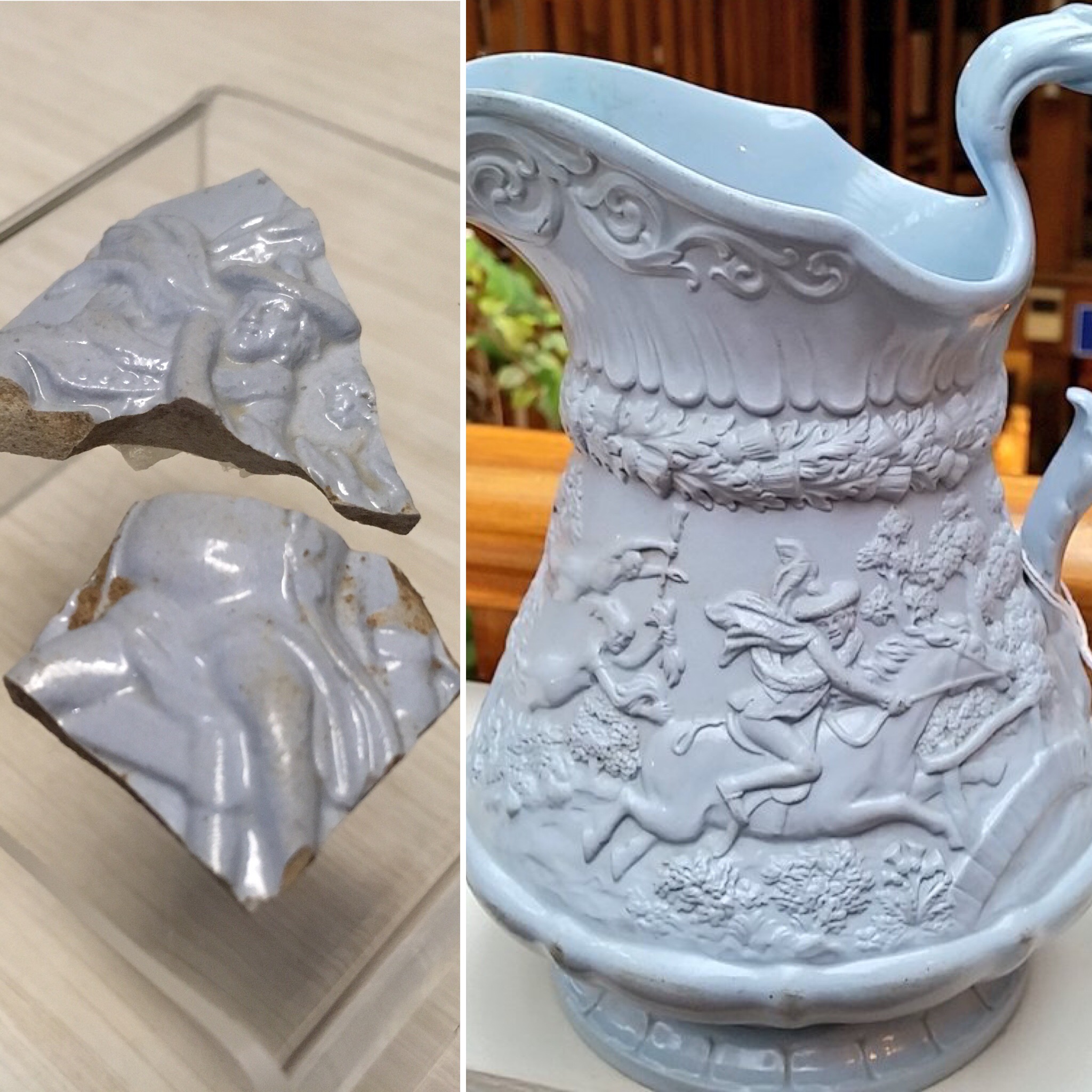 Fragment of pitcher