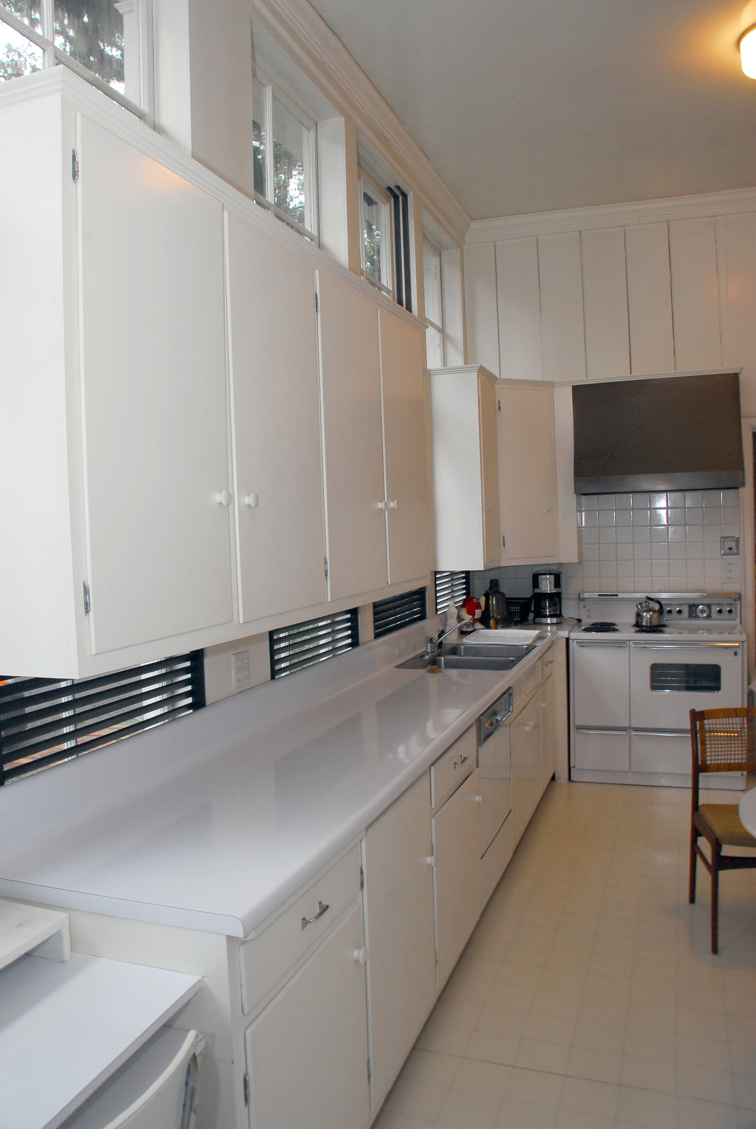 the house. From The Grove's collection.  The kitchen included in the 1952 addition to the house. From The Grove's collection.  The kitchen included in the 1952 addition to the house.