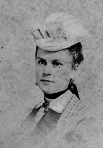 Eleanora "Nonie" Long, 1870s. Image courtesy of Jane Aurell Menton.