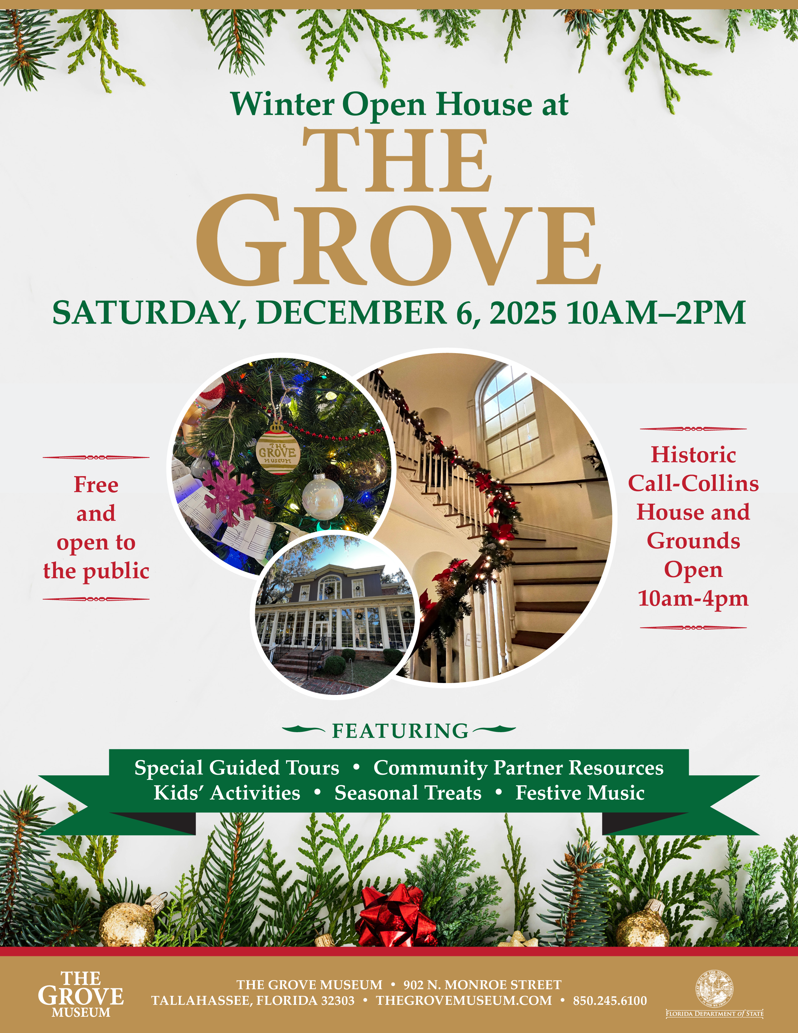 Winter Open House Flyer