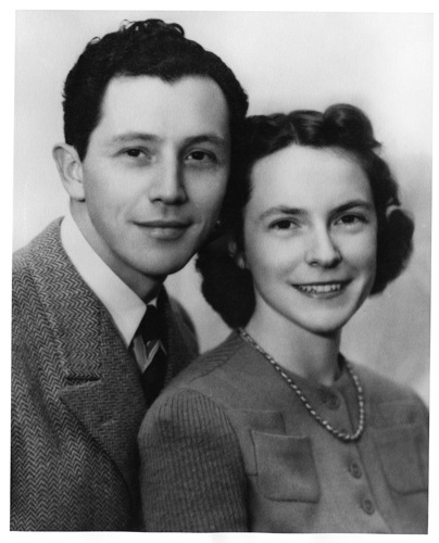 LeRoy and Mary Call Collins on their wedding day, 1932. Photo courtesy of Jane Aurell Menton.